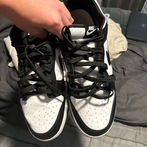 Size 13 panda dunks
